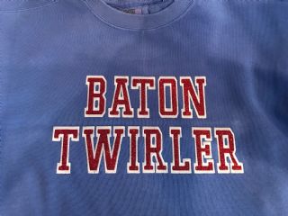 Youth Baton Twirler Comfort Colors Sweatshirt